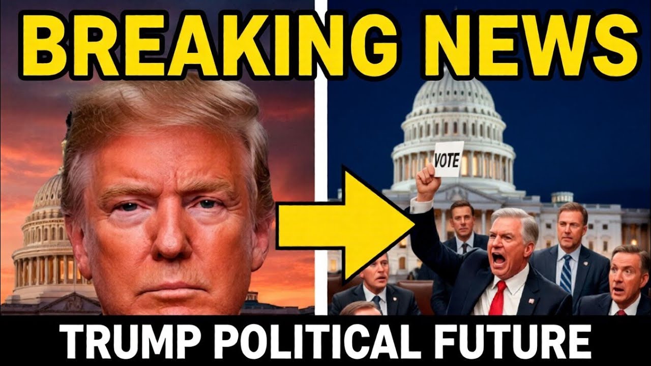 BREAKING: Senate Vote Signals Turning Point for Trump’s Political Future