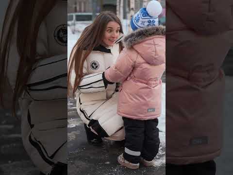 Дочка и поход в детский садик! #shorts
