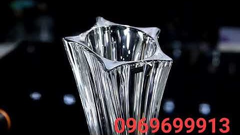 Lọ hoa pha lê tiệp nhập khẩu tại Hà Nội