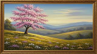 Soft Garden Flower Painting | Timeless Decorative Art screenshot 4
