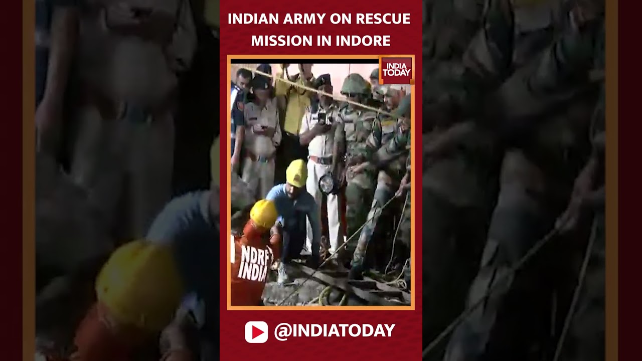 Watch Indian Army On Rescue Mission In Indore's Temple Where Roof Collapsed