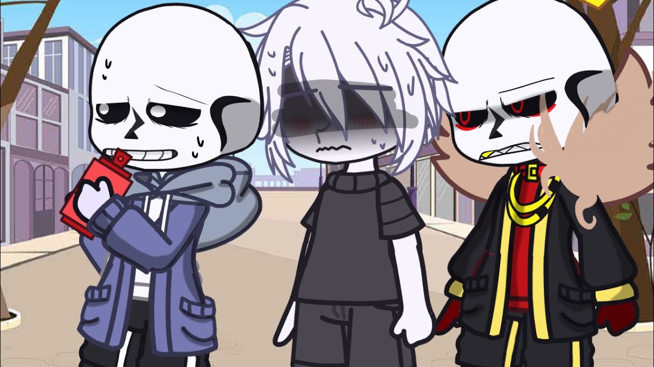 •Below the Surface•||meme||❤️Kustard💙||Fell x Classic||