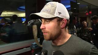Jaden Schwartz talks after Blues advance to Stanley Cup Final