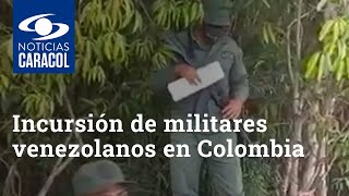 Incursión de militares venezolanos en Colombia fue calificada por Duque como una provocación