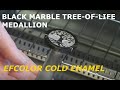 Black Marble Tree-of-life,  Efcolor cold enamel