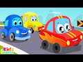 Car Race Song, Little Red Car, Kids Songs And Cartoons for Children by Kids Channel