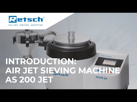 Air Jet Sieving Machine AS 200 jet - RETSCH