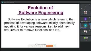 MCA034  Soft Engineering Lect 22Dec2021 screenshot 1