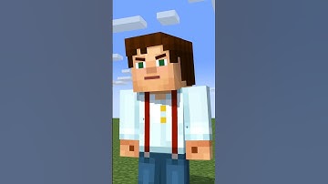 MCSM - Jesse stands up for his sister #shorts #minecraftstorymode