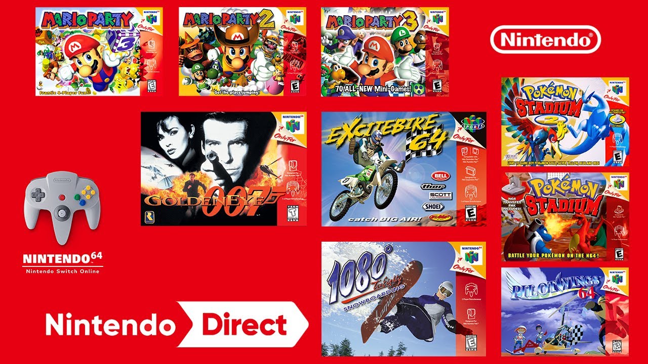pumpe skjold Ny ankomst Nintendo Switch Online + Expansion Pack - Nintendo Direct 9.13.22 - Nintendo  Switch - YouTube