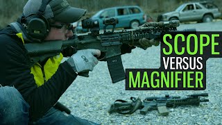 LPVO Versus Red Dot + Magnifier