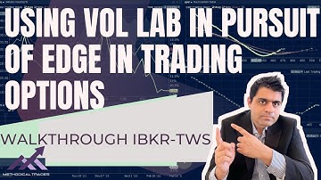 Tutorial on Using Volatility Lab in Traders Workstation (IBKR) to Gain Edge in Trading Options