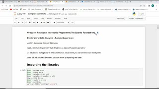Exploratory Data Analysis (SampleSuperstore dataset) - The Sparks Foundation