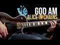 How to play god am by alice in chains  guitar lesson