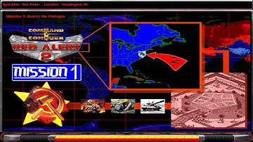 Red Alert 2 - RED DAWN - Soviet Campaign Mission 1 [2K 60ᶠᵖˢ] No Commentary