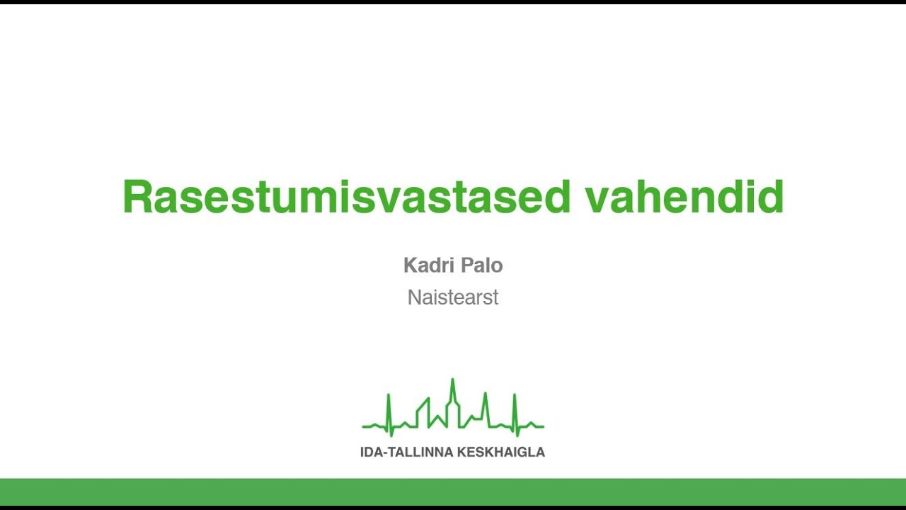 Rasestumisvastased vahendid