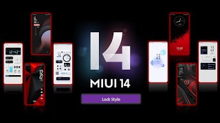 MIUI 14 Lock Screen Style | Redmi Note 10 screenshot 1