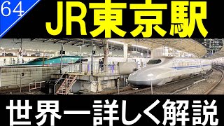 【駅探訪64】日本最大のターミナル駅　JR東京駅のホームを全て回る！【中央線・山手線・京浜東北線・東海道本線・総武線・京葉線・武蔵野線・横須賀線・新幹線】