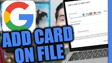 How to Add Credit Card on Google Account (Desktop)