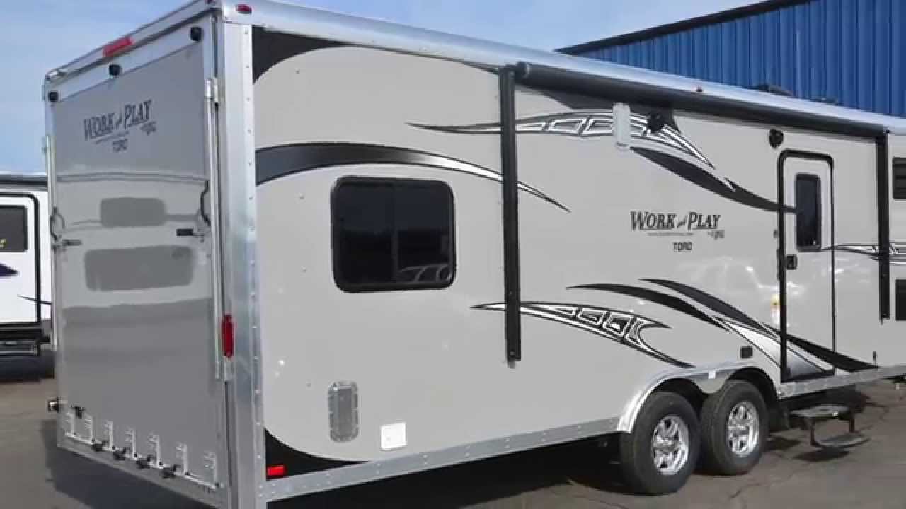 2017 Work And Play 28vfks Toy Hauler By