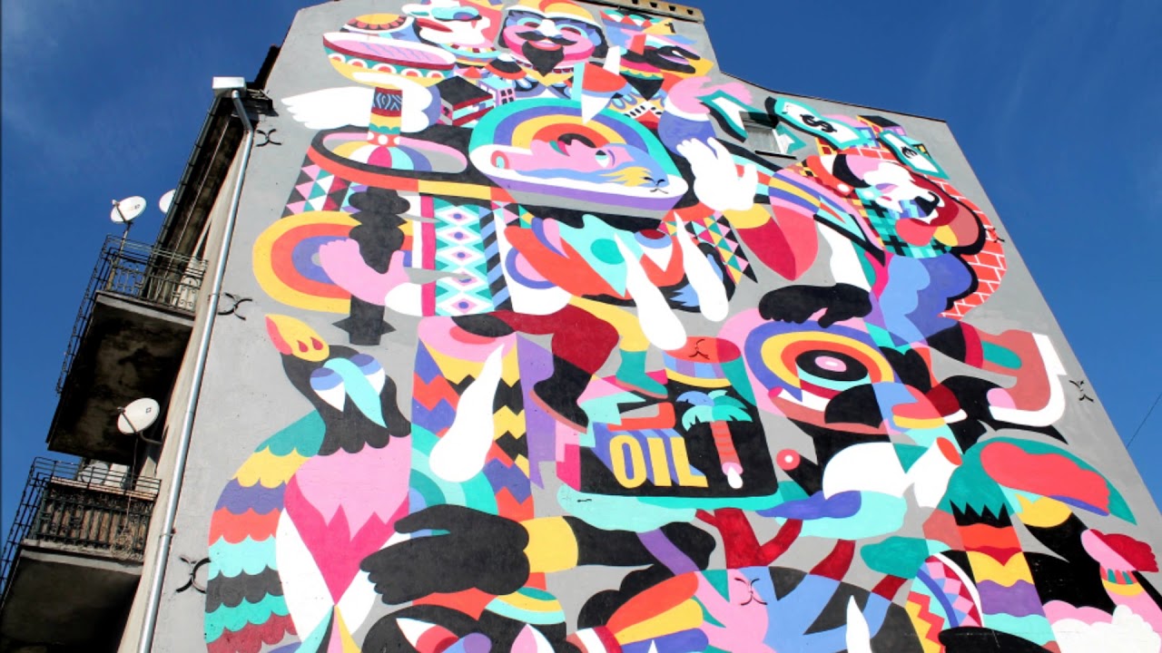 ŁÓDZKIE MURALE YouTube