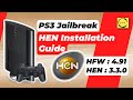 PS3 Jailbreak HEN Tutorial – Play Backup Games &amp; Homebrew Apps Easily!