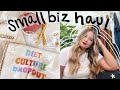 a cute lil *SMALL BUSINESS* haul! (etsy, home decor & more)