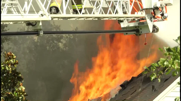 RAW VIDEO: Crews respond to house fire in Conway