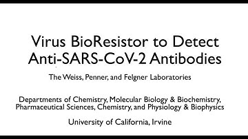 Virus BioResistor to Detect Anti-SARS-CoV-2 Antibodies for COVID-19 | Greg Weiss, PhD | UCI