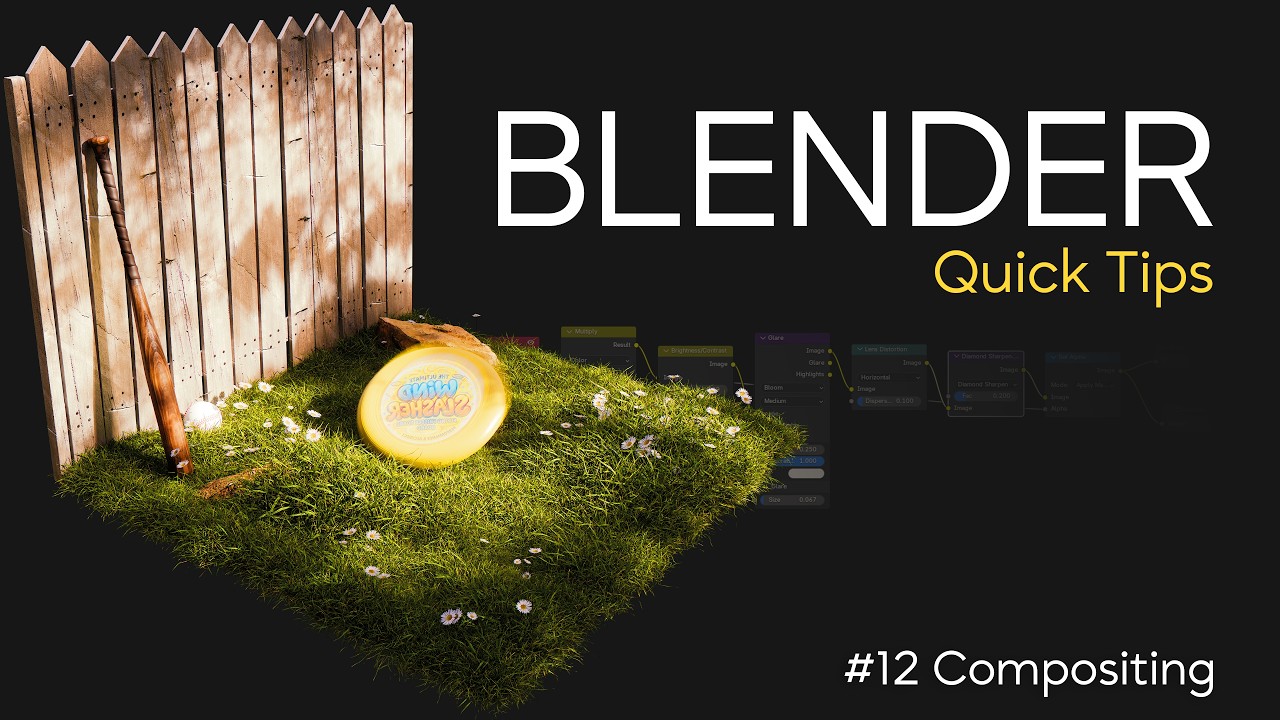 Blender Quick Tips #12 : Compositing - YouTube