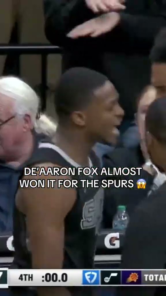 De'Aaron Fox ALMOST won it ?