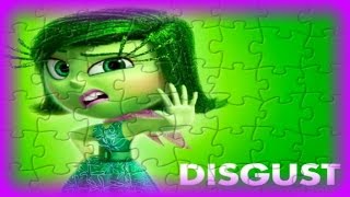 Inside Out The Movie Puzzle Game Disgust - Kids Learn & Play Toy Puzzle Games