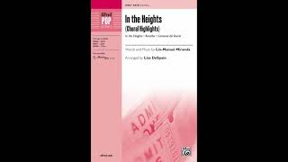 In The Heights Choral Highlights Satb Arr. Lisa Despain Score & Sound
