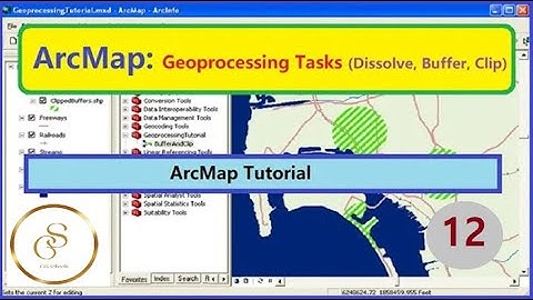 ArcGIS Tutorial: Master Geoprocessing Tools - Dissolve, Buffer, Clip | 12 | @GISSchools
