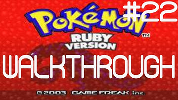 pokemon ruby walkthrough: part 22 - magma hideout!