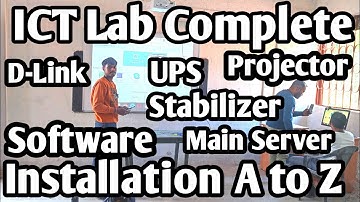 ICT Lab Complete Installation A to Z ll नए Instructor इस वीडियो को जरूर देखें।@unicornride94