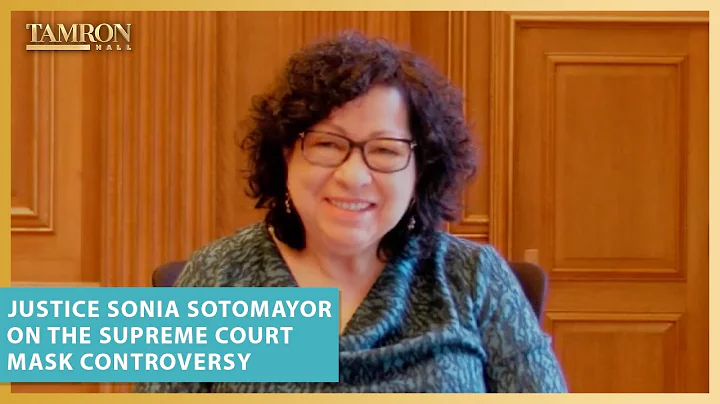 Justice Sonia Sotomayor on the Supreme Court Mask ...
