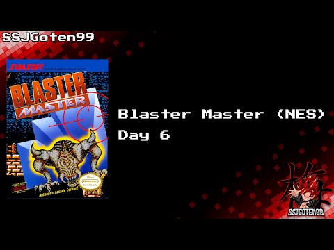 Retro - Famicom Friday - Blaster Master (NES) - Day 5 - Wait, I can DODGE? 