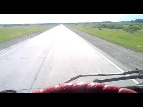 Камаз 5460 - наброски с рейса.