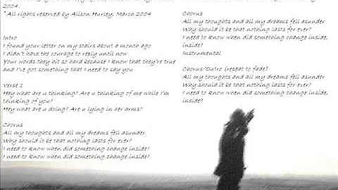 Ode to an Ex by Alison Hurley