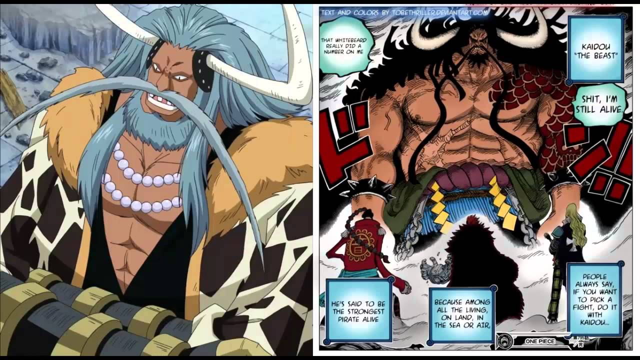 One Piece Avalo Pizarro y su Parecido con el Yonko Kaido - YouTube