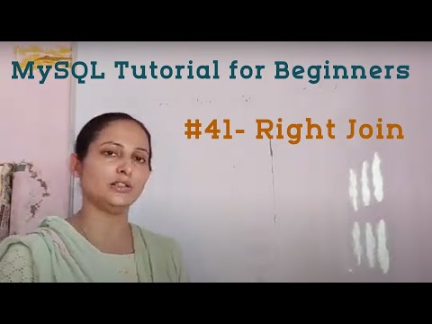 Right Join in MySQL | MySQL tutorial for beginners | MySQL full course