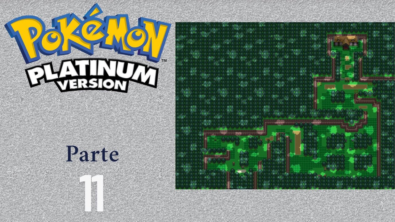 Detonado de Pokémon Platinum Parte 11 - Eterna Forest