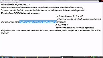 Como consertar o erro do MINECRAFT(Java virtual machine launcher)