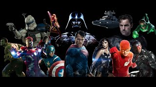 Star Wars vs Dc/Marvel teaser
