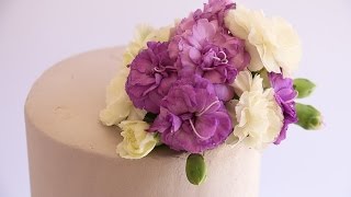 How To Make Floral Bouquet In A Food Safe Way- Rosie's Dessert Spot