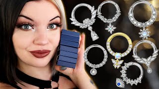 So Many Pretty Things! Septum Ring Try-On HAUL! OuferBodyJewelry