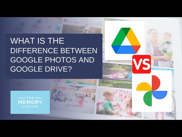 Google Drive vs. Google Photos: What's the difference?