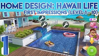 Home Design Hawaii Life First Impressions [Level 1 to 10] screenshot 5