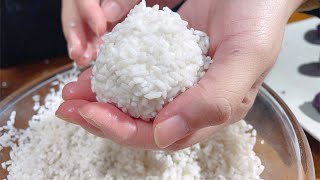 把紫薯塞进糯米里，上锅蒸一蒸，出锅瞬间变美食，简单又好吃